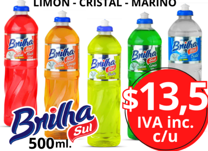 DETERGENTE LAVAPLATOS 500 ml