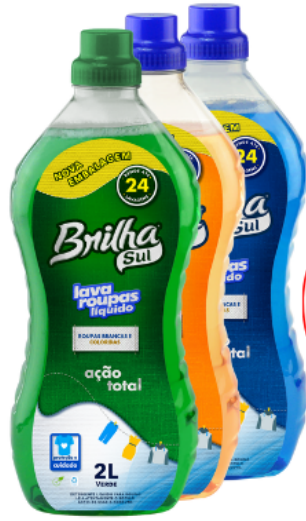 LAVARROPA LIQUIDO BRILHA 2 LT.