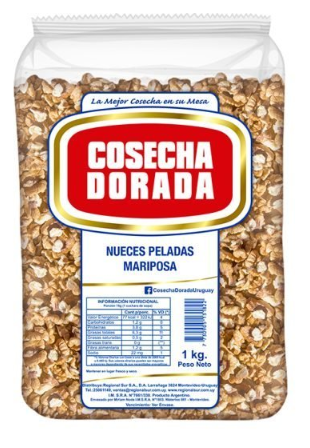 NUEZ PELADA MARIPOSA 1 KG.