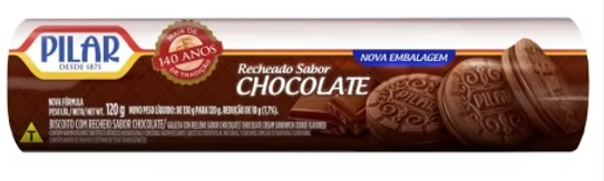 GALLETA RELLENA PILAR CHOCO/FRUT 103 GR.