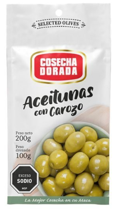 ACEITUNAS CON CAROZO 200 GR.