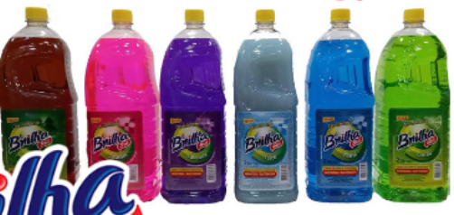 DESINFECTANTE BRILHA FRAGANCIAS 2 LT.