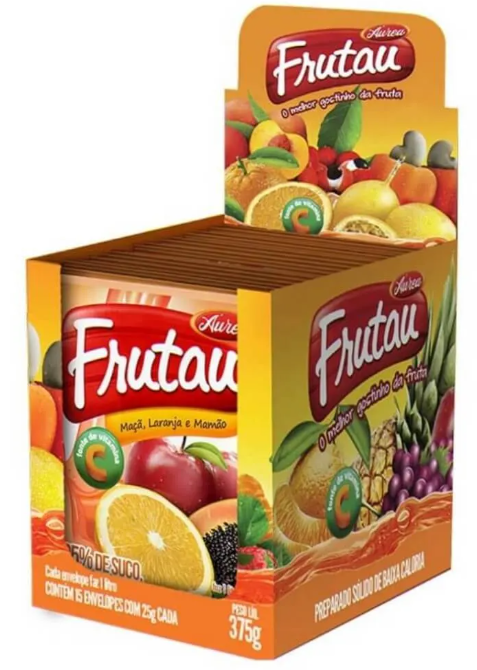 JUGOS EN POLVO RINDE 1 LT.  X 15