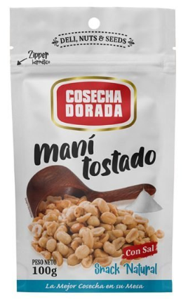 MANI TOSTADO SALADO 100 GR.