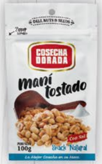 MANI TOSTADO 100 G.