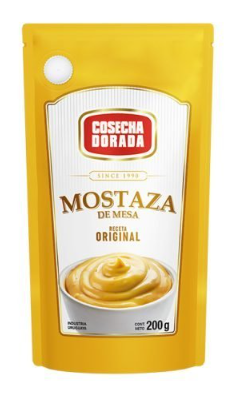 MOSTAZA COSECHA DORADA 200 GR.