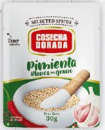 PIMIENTA BLANCA EN GRANO 30 GR.